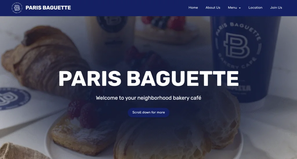 学生作品 | Paris Baguette