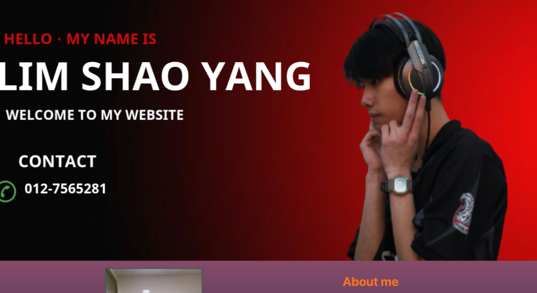 Lim Shao Yang